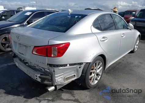 2011 Lexus Is 250 z USA, uszkodzony, nr VIN JTHBF5C29B5132955